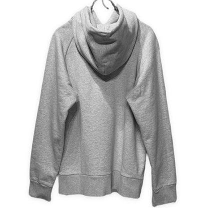 A.P.C x sacai 21SS Side Zip Logo Print Hoodie Gray Size M