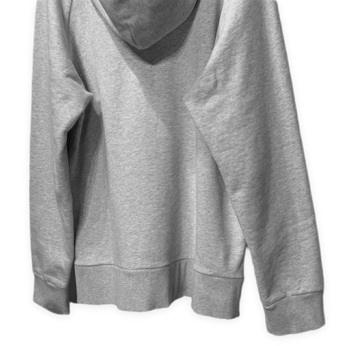 A.P.C x sacai 21SS Side Zip Logo Print Hoodie Gray Size M