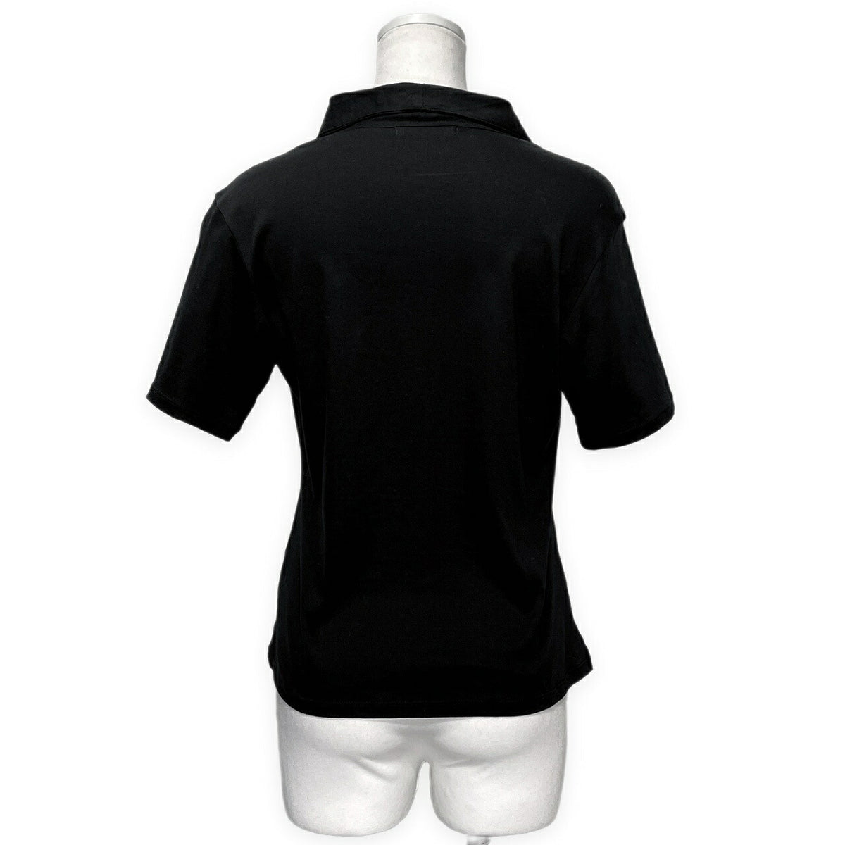 ISSEY MIYAKE 77RE Collared Cotton Jersey T-Shirt Size 2