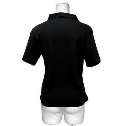 ISSEY MIYAKE 77RE Collared Cotton Jersey T-Shirt Size 2