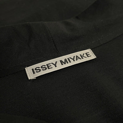 ISSEY MIYAKE 77RE Collared Cotton Jersey T-Shirt Size 2