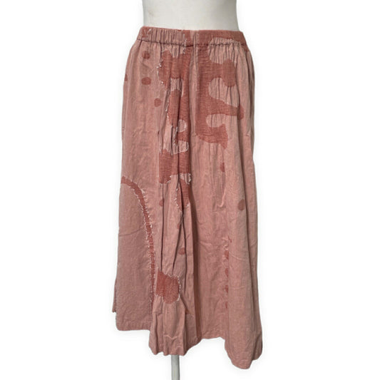 ISSEY MIYAKE A-POC Cotton Jacquard Midi Skirt Size 2