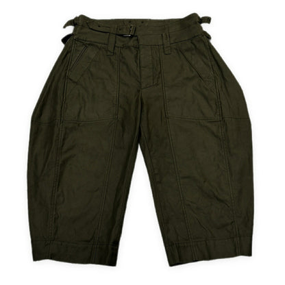 BALENCIAGA 07SS Cropped Military Pants Khaki Size 46