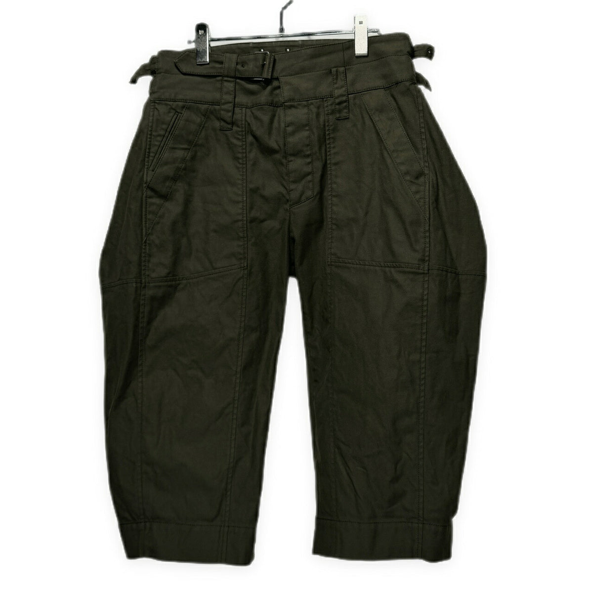 BALENCIAGA 07SS Cropped Military Pants Khaki Size 46