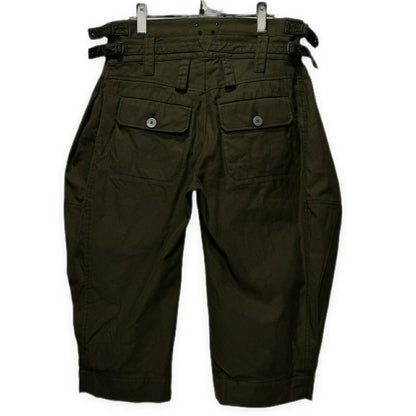 BALENCIAGA 07SS Cropped Military Pants Khaki Size 46