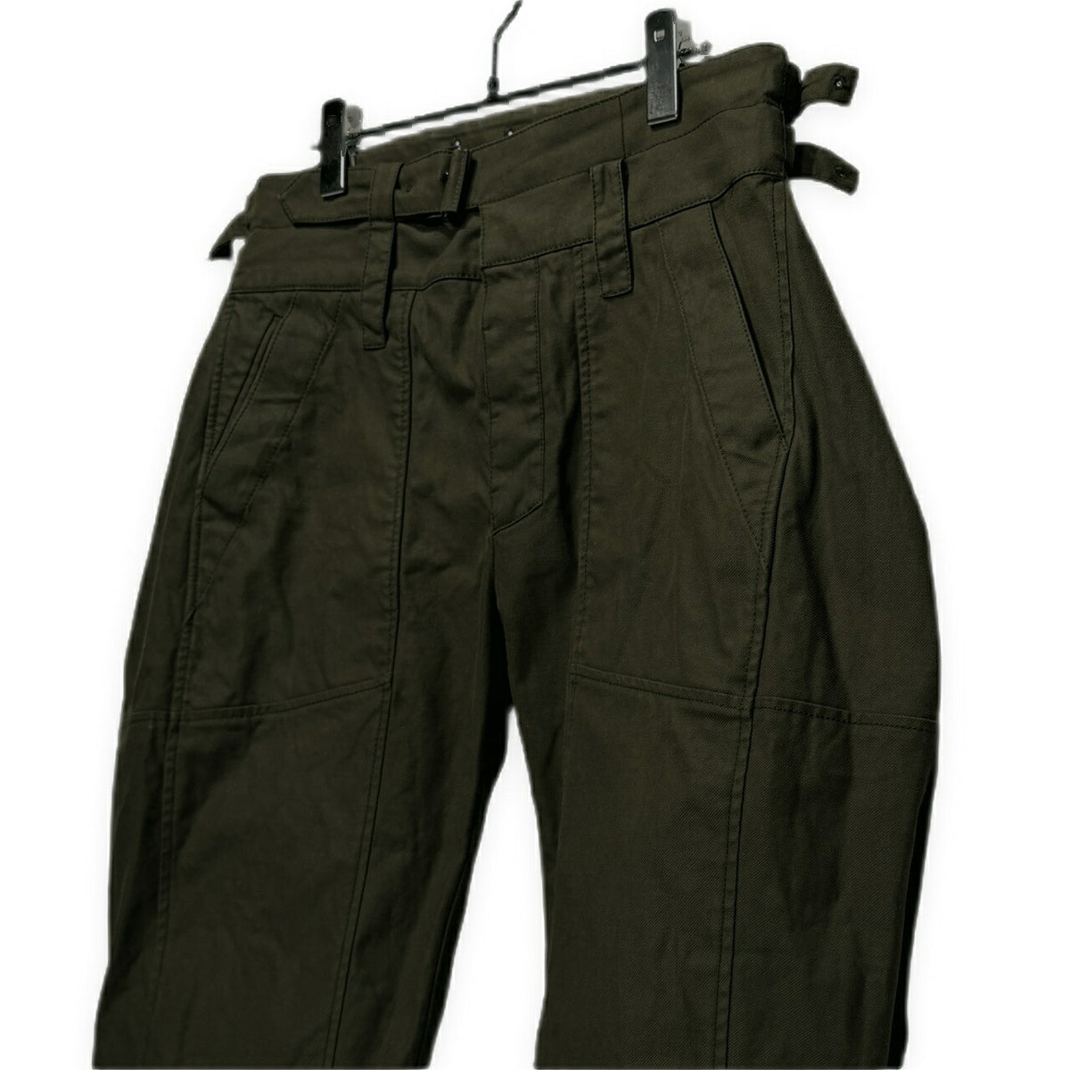 BALENCIAGA 07SS Cropped Military Pants Khaki Size 46