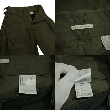 BALENCIAGA 07SS Cropped Military Pants Khaki Size 46