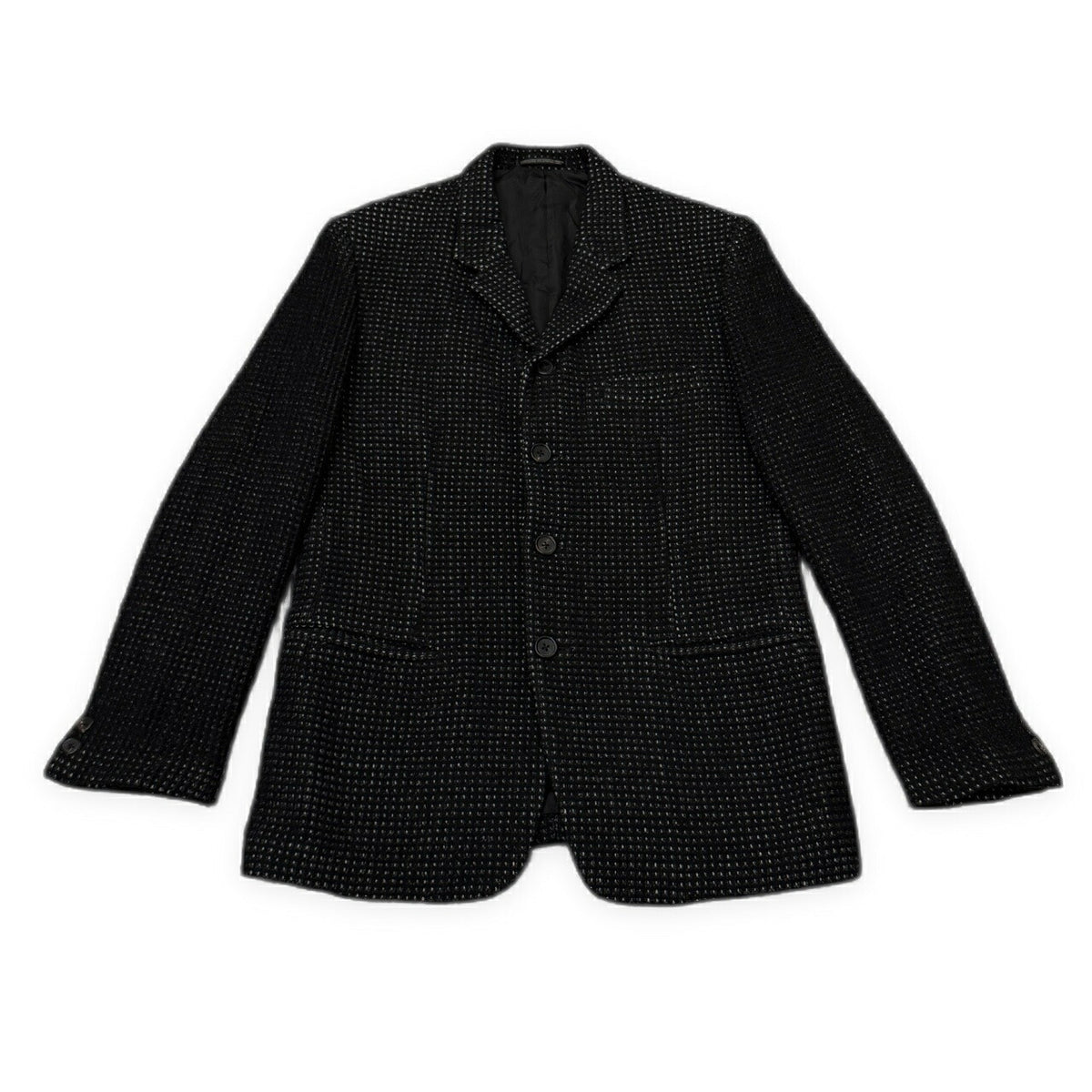 Yohji Yamamoto Pour Homme 97AW Wool Waffle 4B Blazer Size S