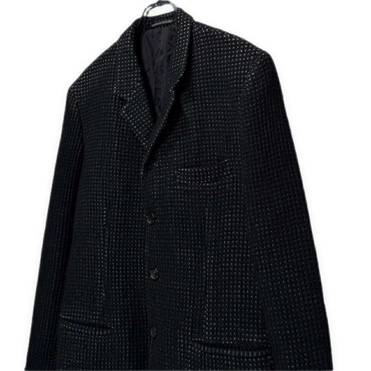 Yohji Yamamoto Pour Homme 97AW Wool Waffle 4B Blazer Size S