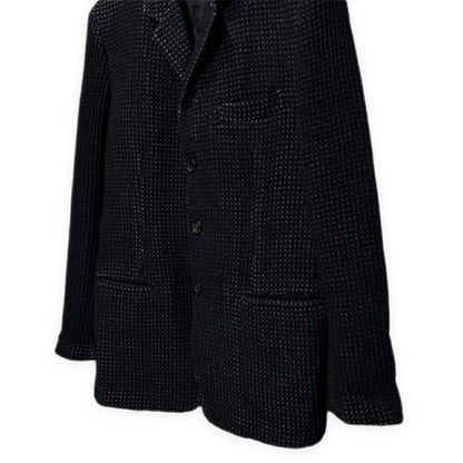 Yohji Yamamoto Pour Homme 97AW Wool Waffle 4B Blazer Size S