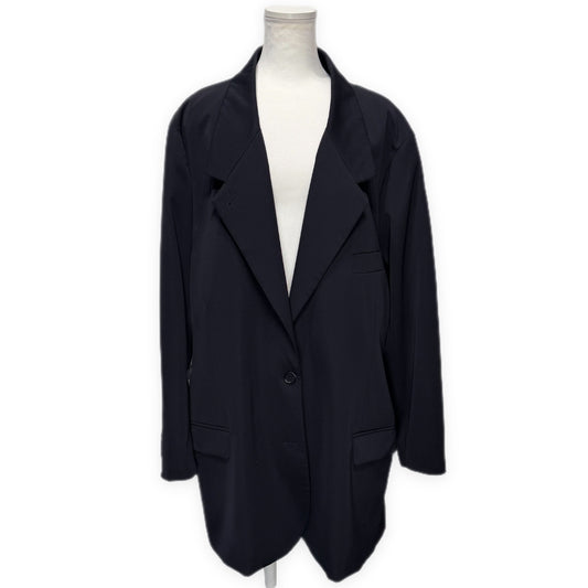 Maison Martin Margiela x H&M x Margiela 00SS Oversized 2-Button Blazer Black Free Size