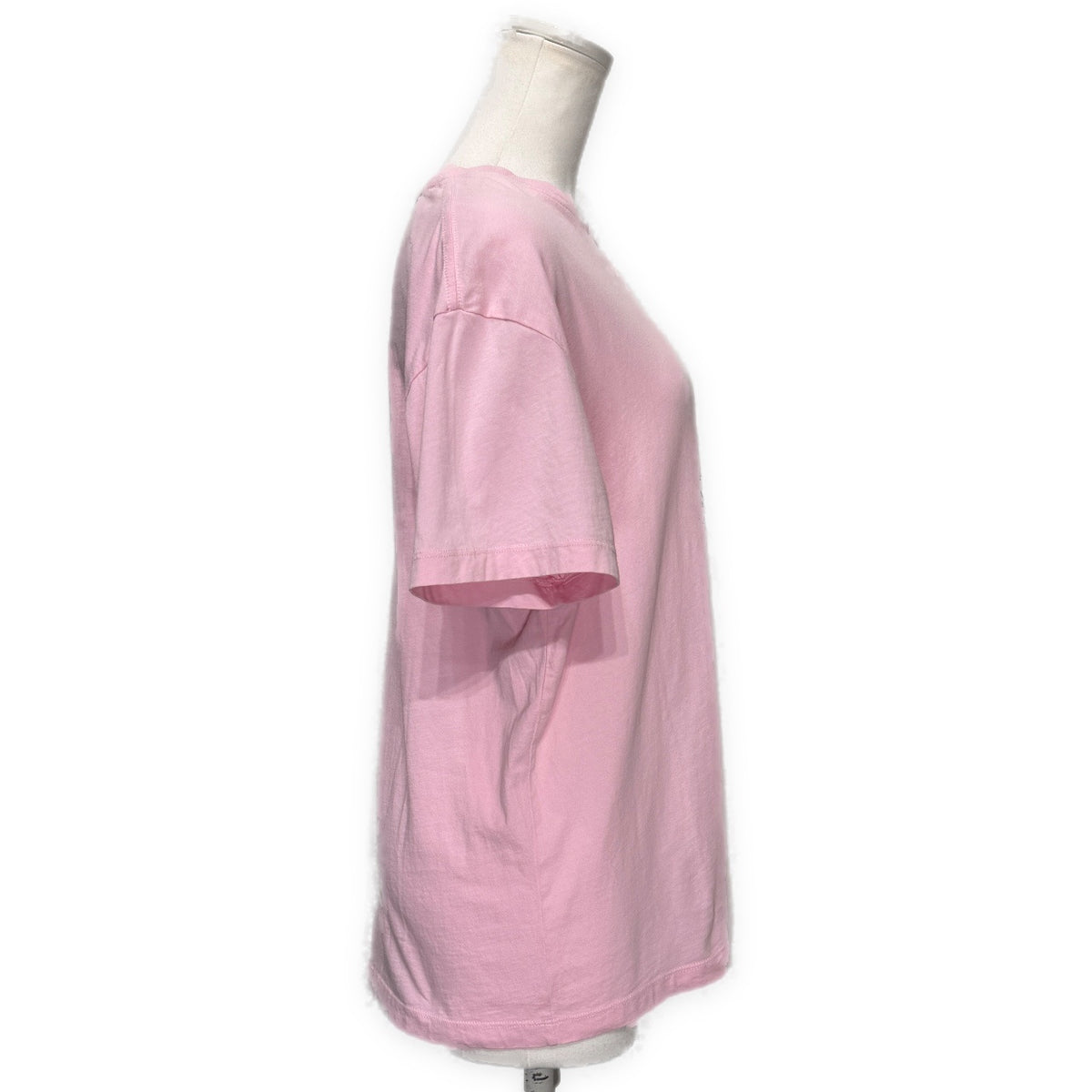 RAF SIMONS 23SS Oversized Hand Sign T-Shirt Pink Size S