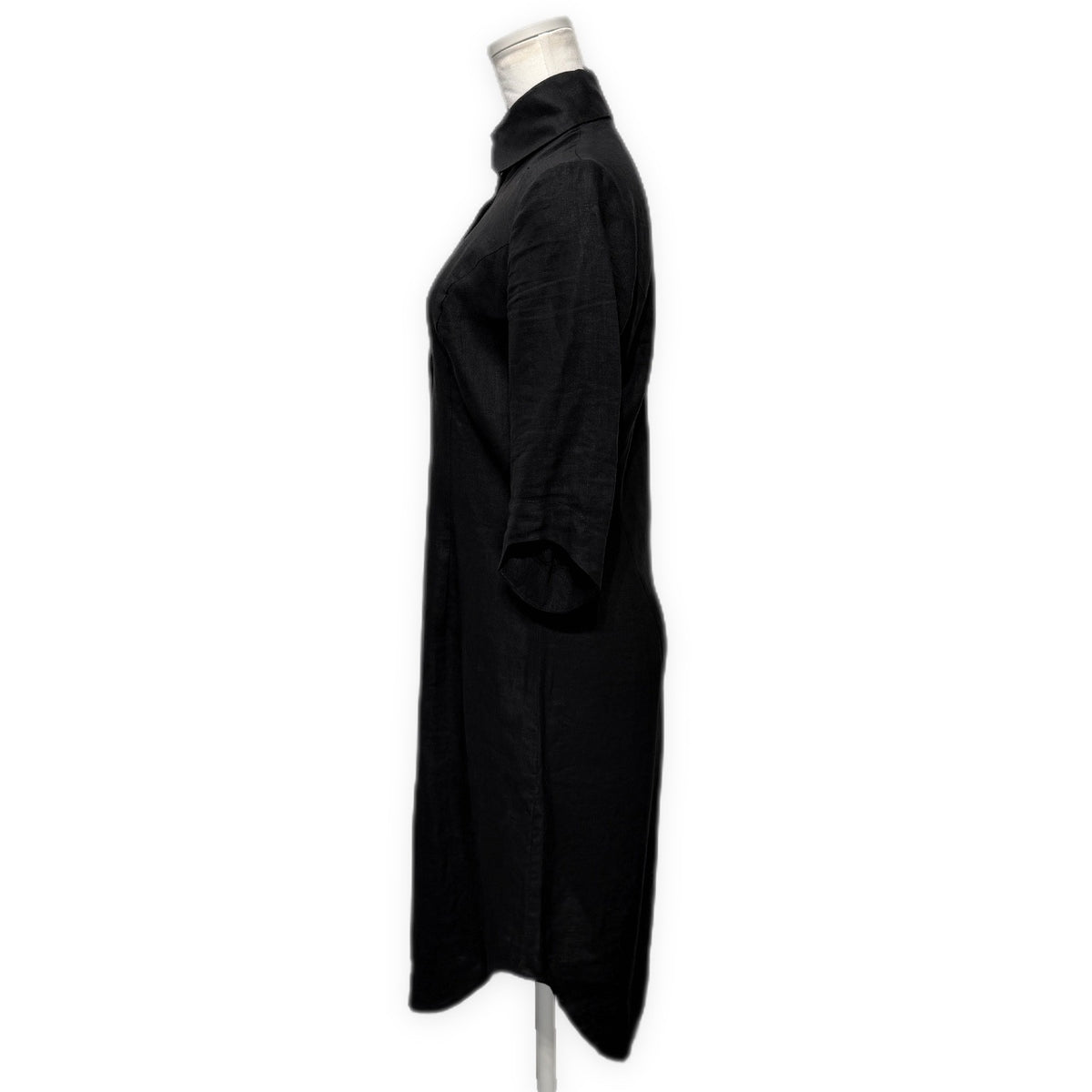 Vivienne Westwood RED LABEL Linen Shirt Dress Black Size 42