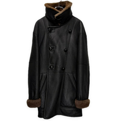 LQ Y's for men Archive Lamb Mouton Coat Black