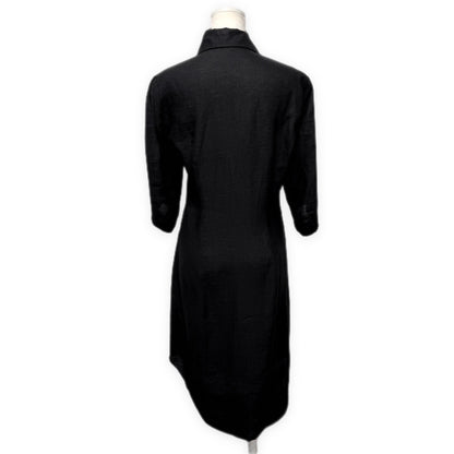 Vivienne Westwood RED LABEL Linen Shirt Dress Black Size 42