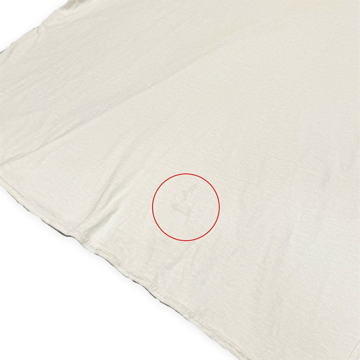 KAPITAL Bandana HUGE-T Cotton T-Shirt White Size 3