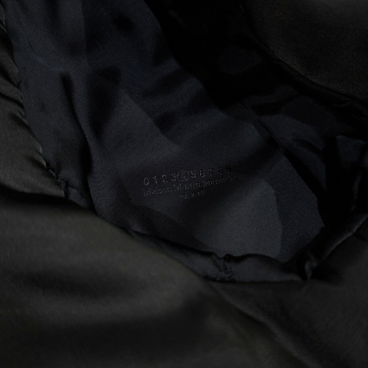 Maison Martin Margiela 08AW Padded Coat Black Size 38