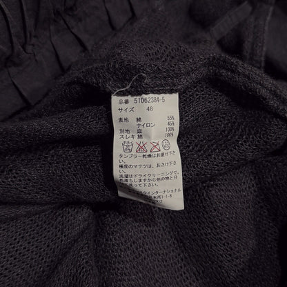 MIHARA YASUHIRO Mesh Linen Layered Shorts Gray Size 48