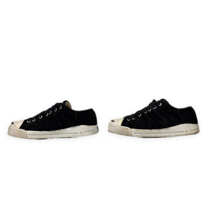 Visvim KOONING Suede Leather Tuck Drape Low-Cut Sneakers