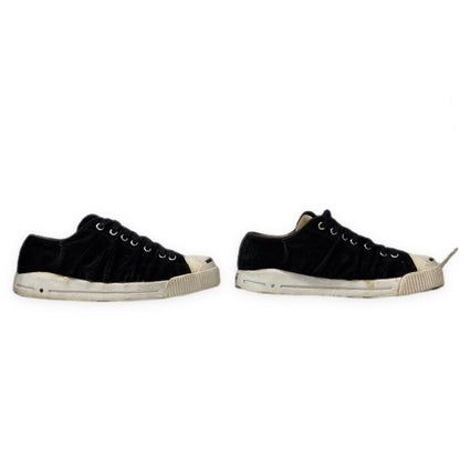 Visvim KOONING Suede Leather Tuck Drape Low-Cut Sneakers