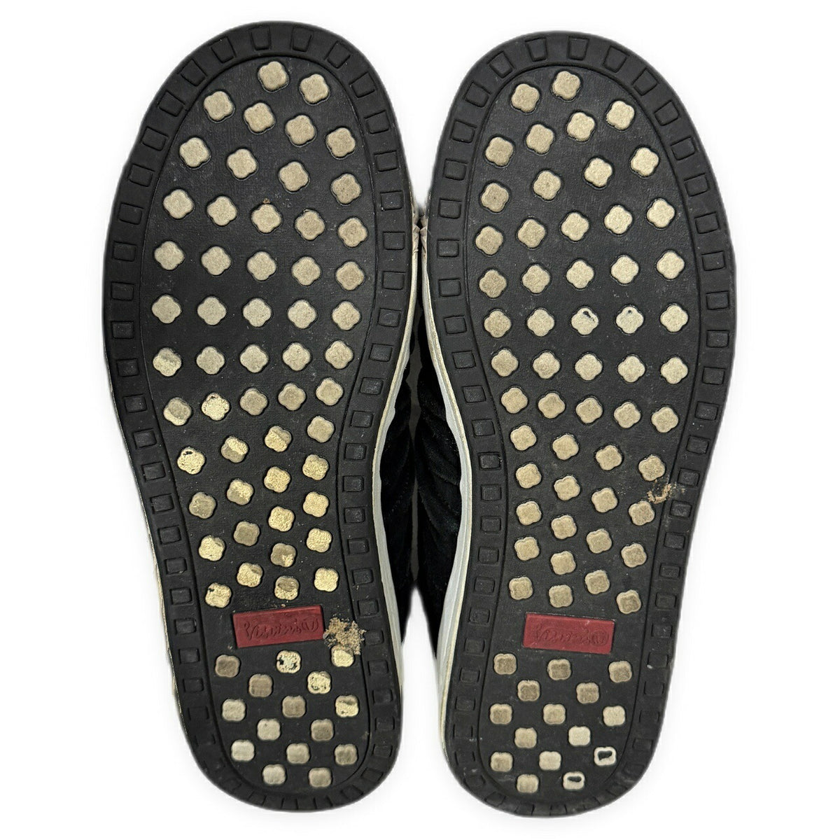 Visvim KOONING Suede Leather Tuck Drape Low-Cut Sneakers