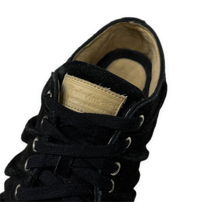 Visvim KOONING Suede Leather Tuck Drape Low-Cut Sneakers