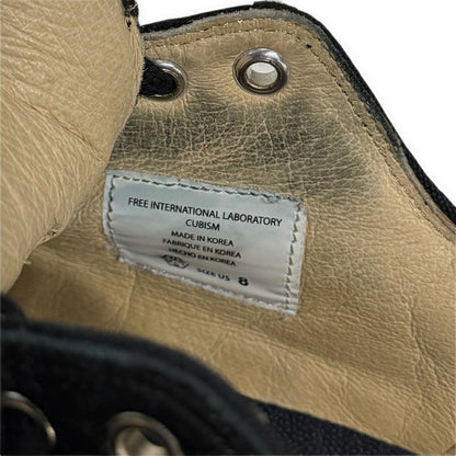 Visvim KOONING Suede Leather Tuck Drape Low-Cut Sneakers