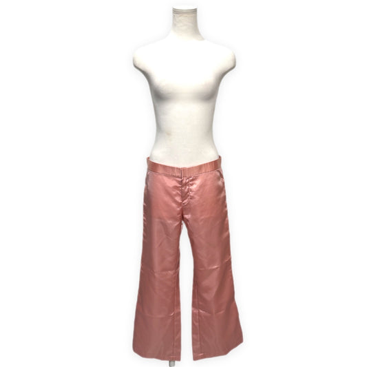 JUNYA WATANABE 95AW Polyester Satin Pants Pink Size M
