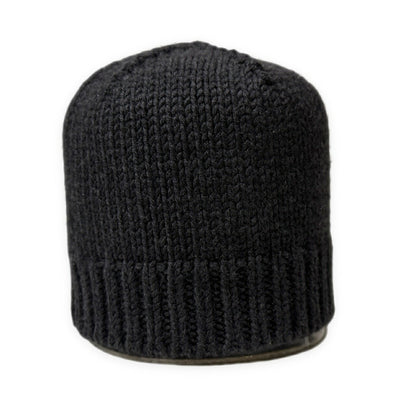 Poeme Bohemien 12AW Superfine Merino Wool Beanie Gray