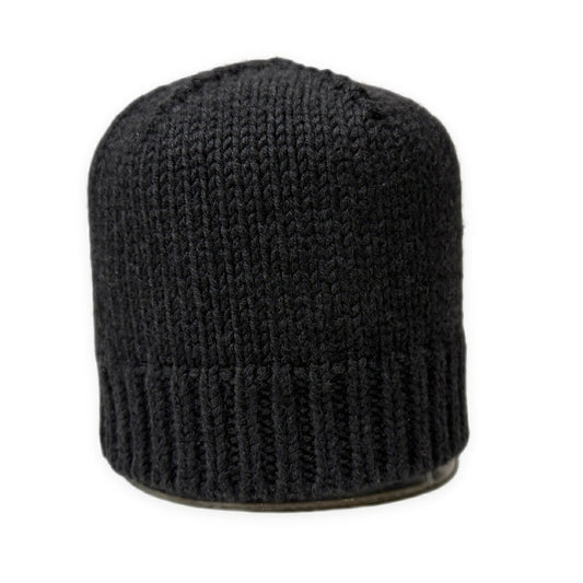 Poeme Bohemien 12AW Superfine Merino Wool Beanie Gray