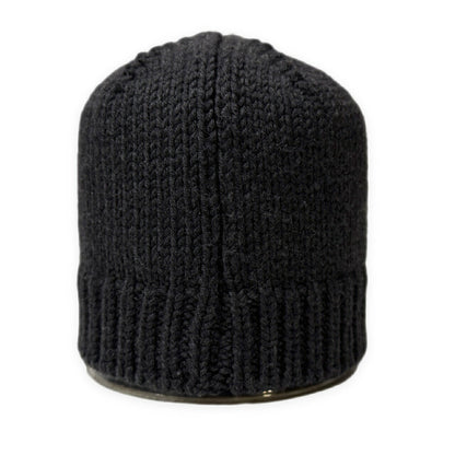 Poeme Bohemien 12AW Superfine Merino Wool Beanie Gray