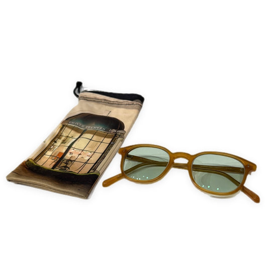 OLIVER PEOPLES Fairmont-J Boston Sunglasses Brown Size 48