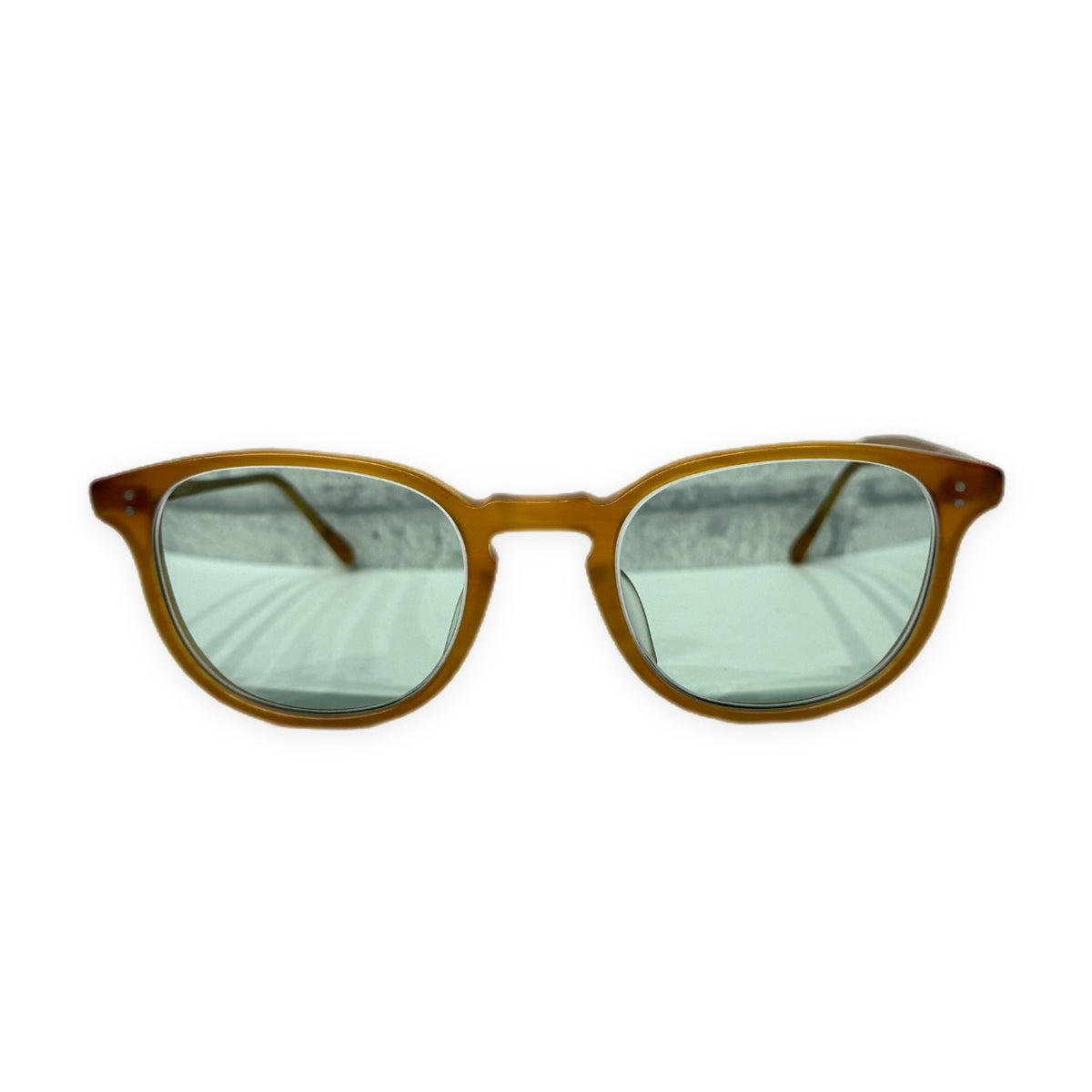 OLIVER PEOPLES Fairmont-J Boston Sunglasses Brown Size 48