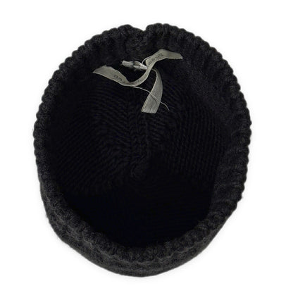 Poeme Bohemien 12AW Superfine Merino Wool Beanie Gray