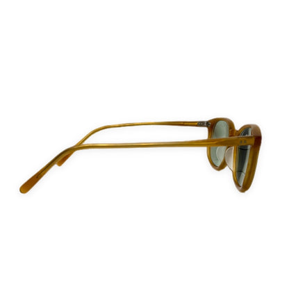 OLIVER PEOPLES Fairmont-J Boston Sunglasses Brown Size 48