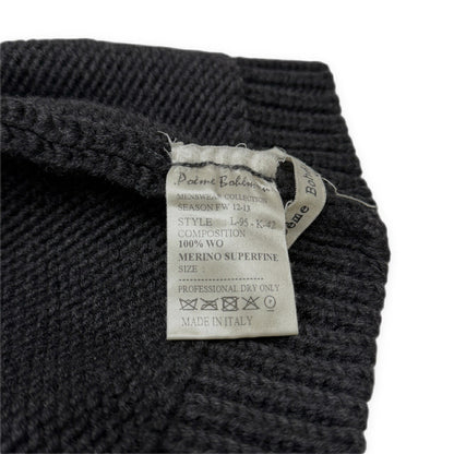 Poeme Bohemien 12AW Superfine Merino Wool Beanie Gray