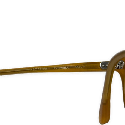 OLIVER PEOPLES Fairmont-J Boston Sunglasses Brown Size 48