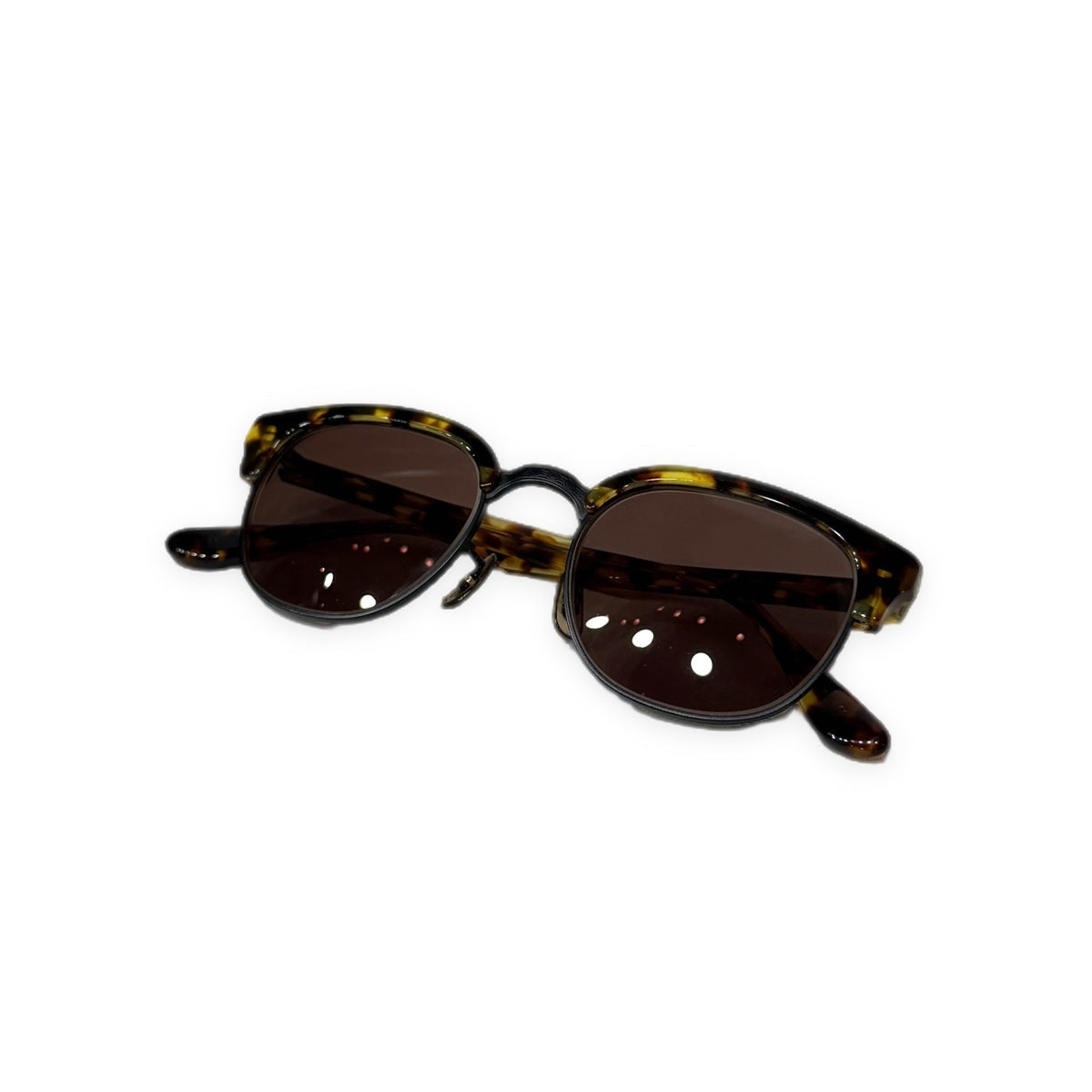 OLIVER PEOPLES Bevan DTB Sunglasses Brown Size 50