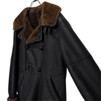 LQ Y's for men Archive Lamb Mouton Coat Black