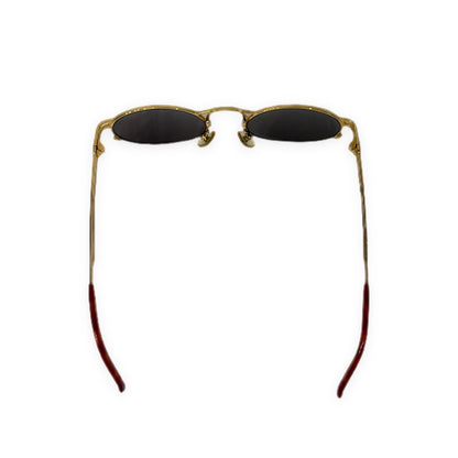 Jean Paul GAULTIER Oval Lens Metal Sunglasses Gold