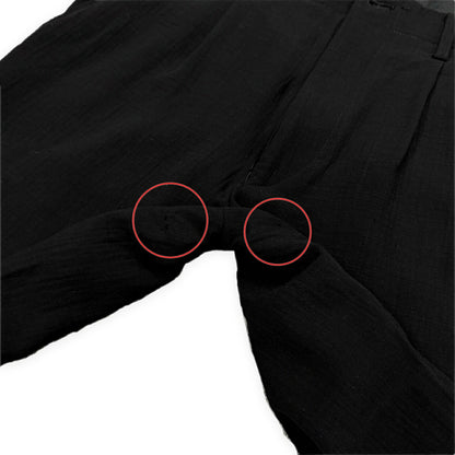 Yohji Yamamoto PH 95SS Wool Kogin Sashiko Suit Black Size S・M