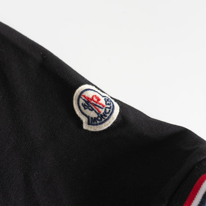 Moncler V-neck T-shirt Black Size M