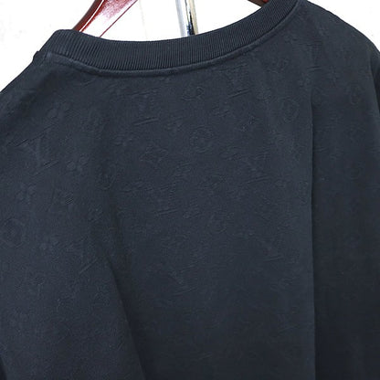 LOUIS VUITTON Monogram Jacquard Pocket SS Shirt Size XL