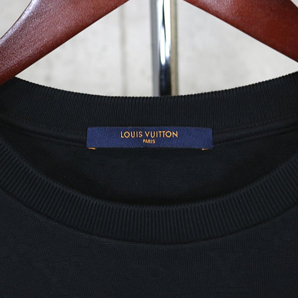 LOUIS VUITTON Monogram Jacquard Pocket SS Shirt Size XL