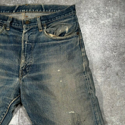 Levi's 60s 551ZXX V-Stitch Offset Loop Denim Pants Size W36