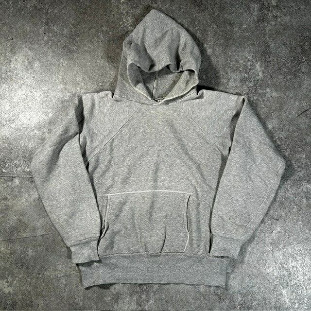 Healthknit 60s Vintage Raglan Hoodie Heather Gray Size L