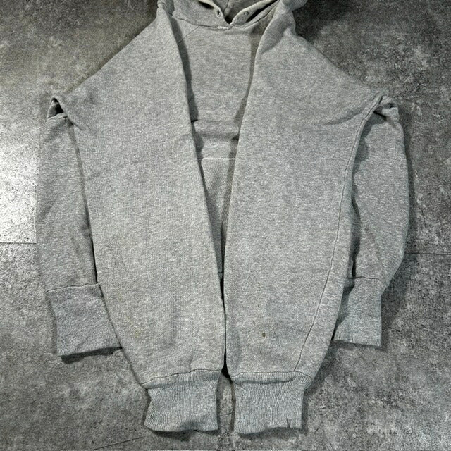Healthknit 60s Vintage Raglan Hoodie Heather Gray Size L