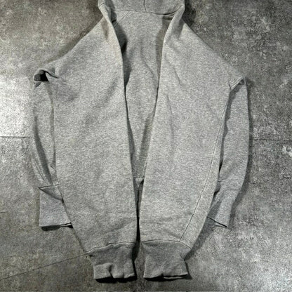 Healthknit 60s Vintage Raglan Hoodie Heather Gray Size L