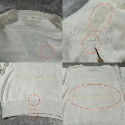 J.C.PENNEY 40s 50s Inset Double V-Gusset Sweatshirt Size 38