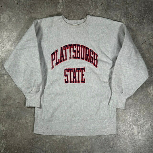 Champion 90s Reverse Weave Sweatshirt Gray Size XL